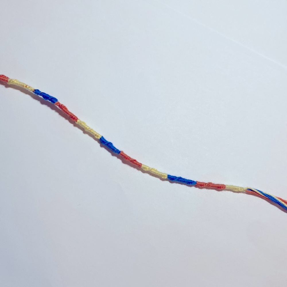 handmade bracelet/lanyard
